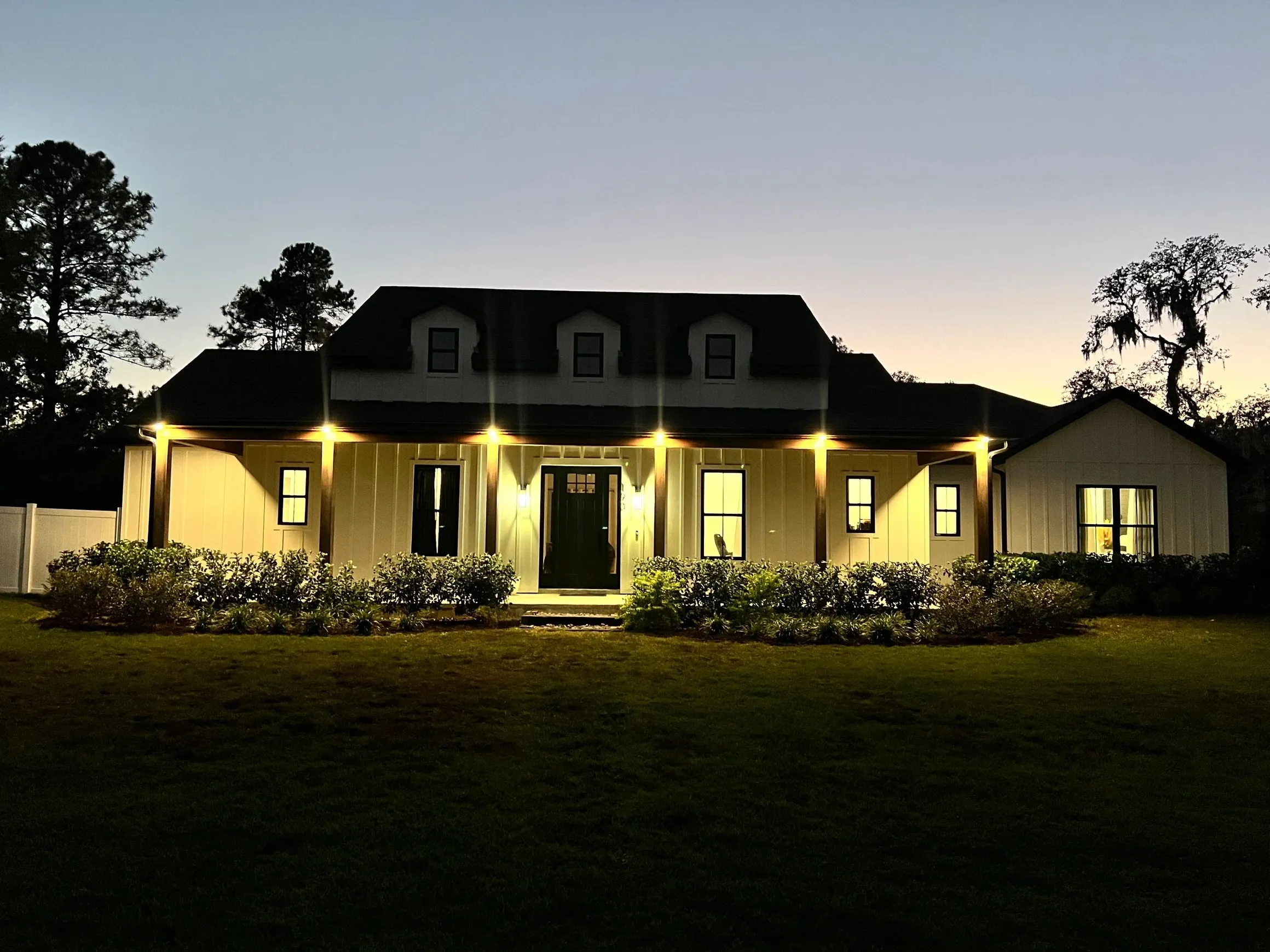 Exterior lighting automation