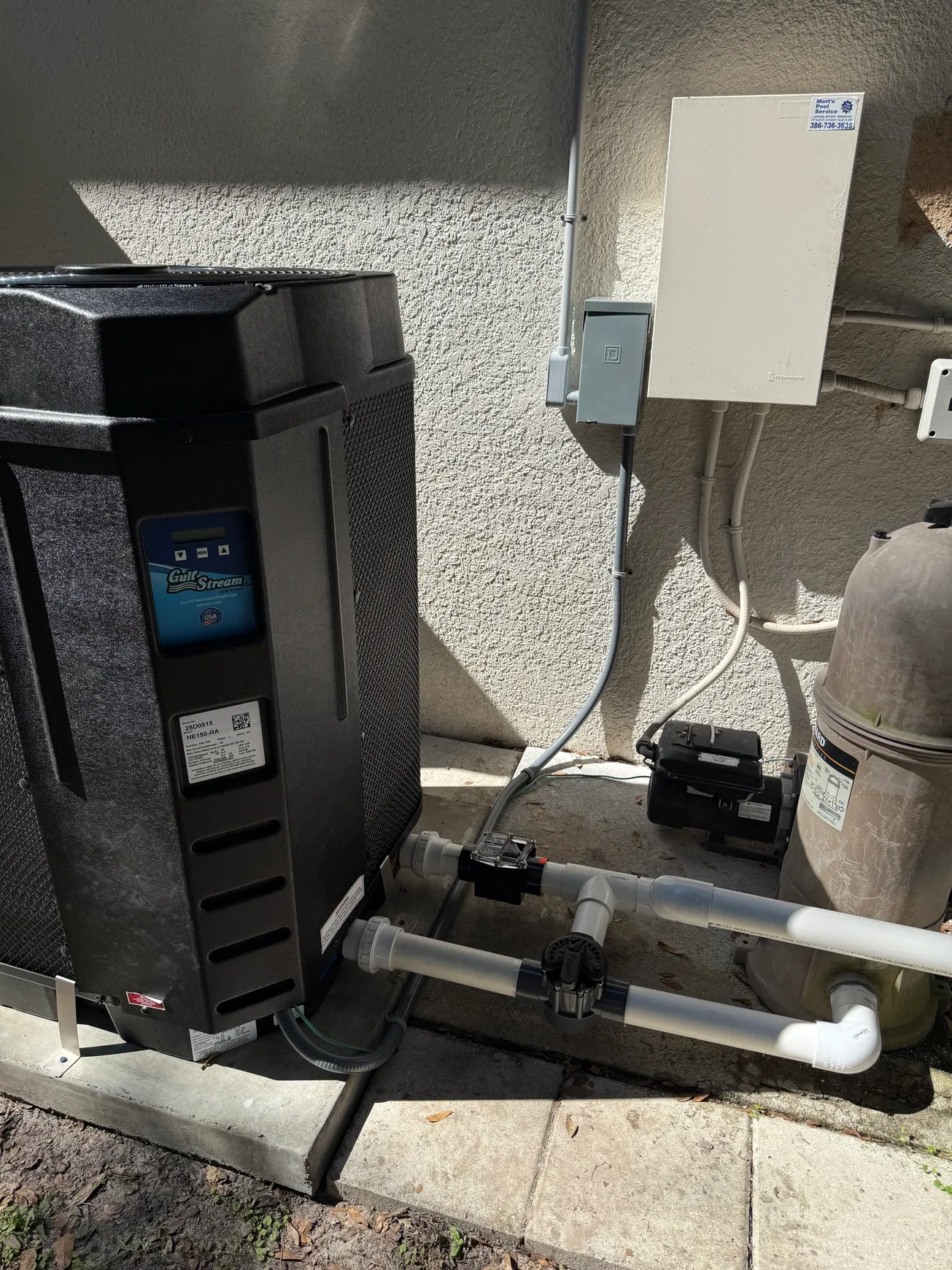 Pool electrical wiring